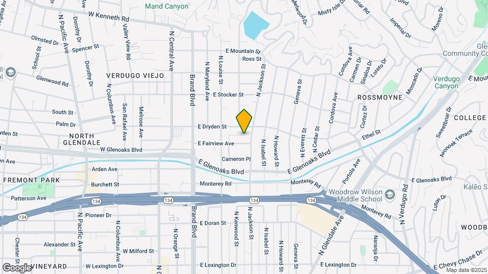 405 E Fairview Ave Mapa y Detalles de la Ubicación