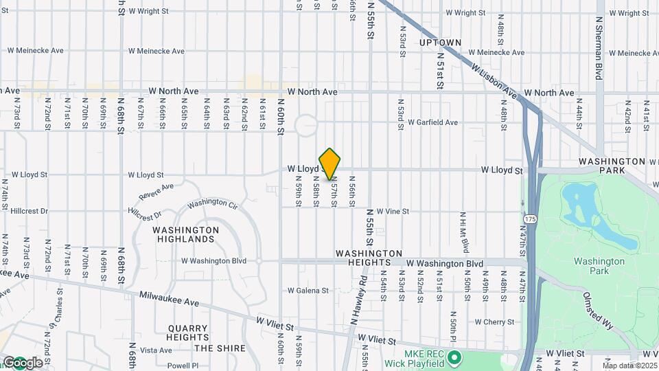 2017 N 57th St Map and Location Details