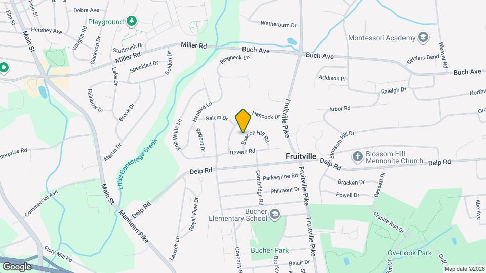 2342 Beacon Hill Rd Map and Location Details