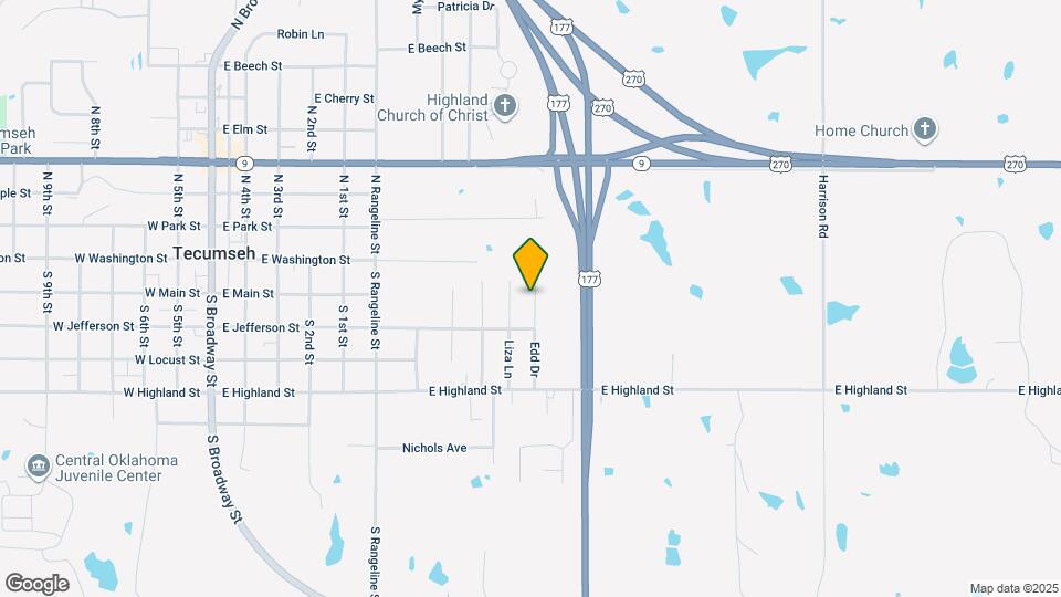 208 Edd Dr Map and Location Details