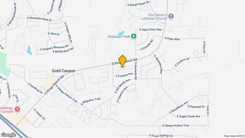 9832 E La Palma Ave Map and Location Details