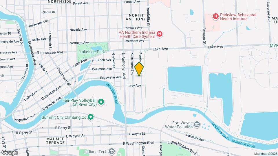 1127 Pemberton Dr Map and Location Details