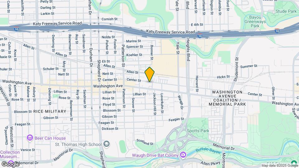 1043 Bonner St Map and Location Details