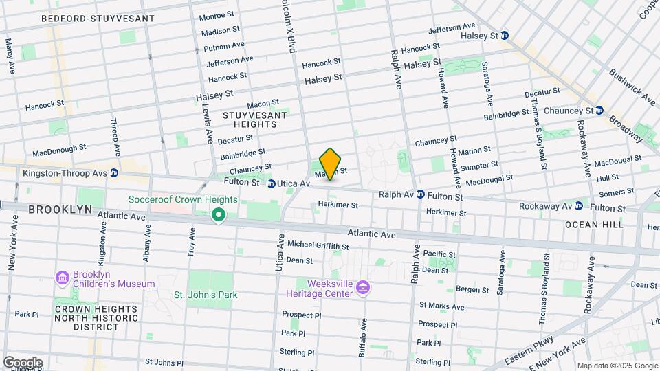 1799 Fulton St, Unit 2l Mapa y Detalles de la Ubicación