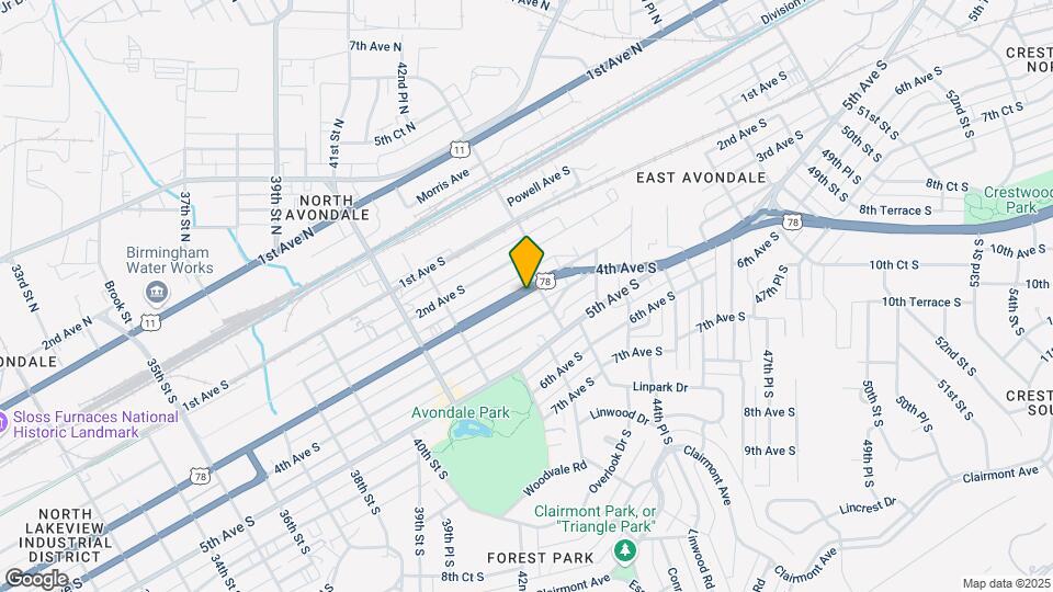 4277 3rd Ave S Map and Location Details