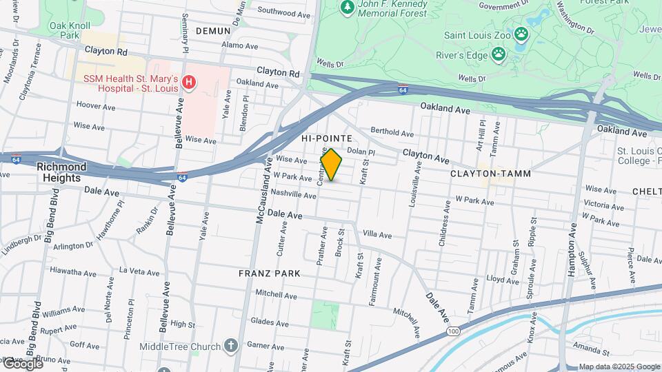 6752 W Park Ave Map and Location Details