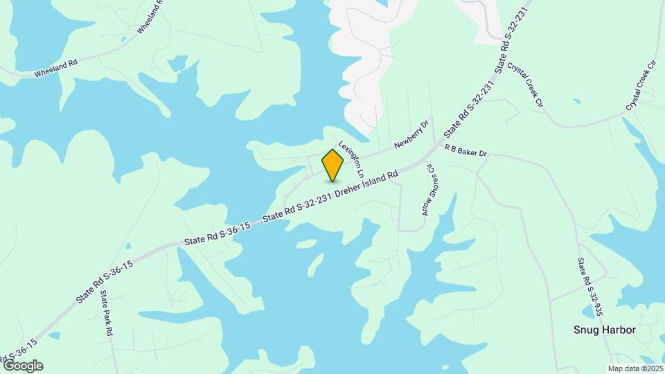 1628 Dreher Island Rd Map and Location Details