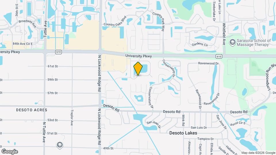 3717 Parkridge Cir Map and Location Details