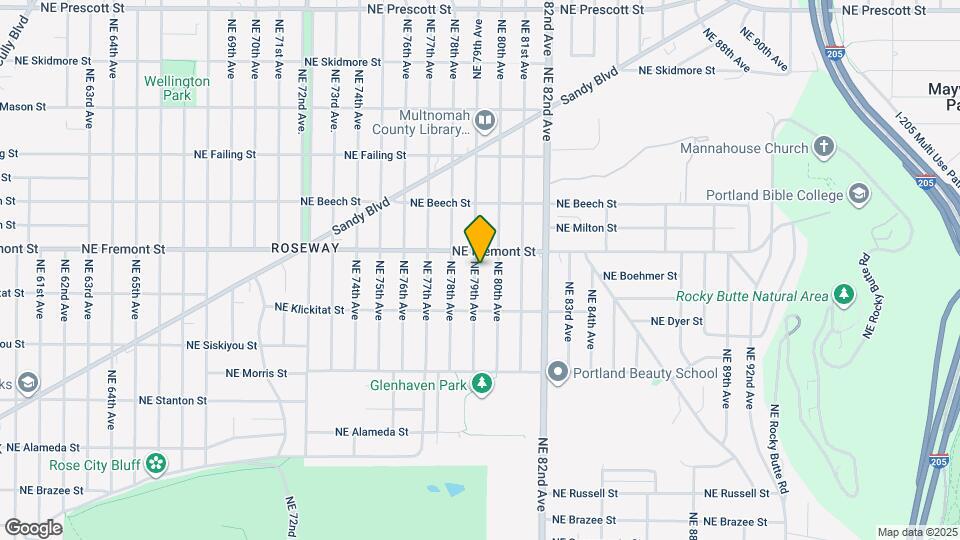 3424 NE 79th Ave Map and Location Details