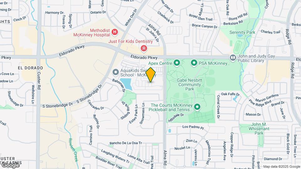 3213 Renoir Ln Map and Location Details