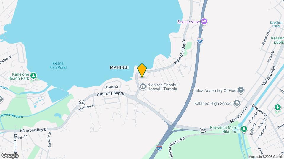 44-652-652 Kane‘ohe Bay Dr Map and Location Details