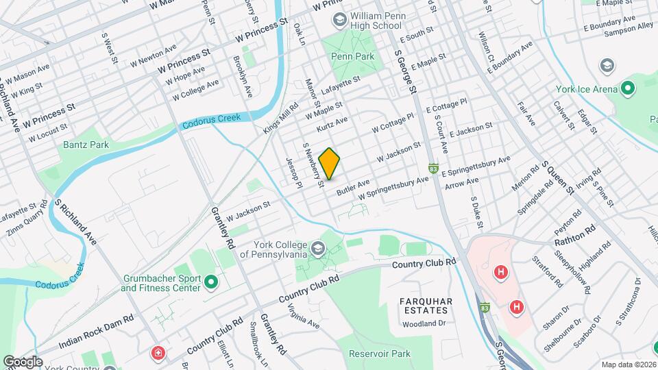 284 W Jackson St Map and Location Details