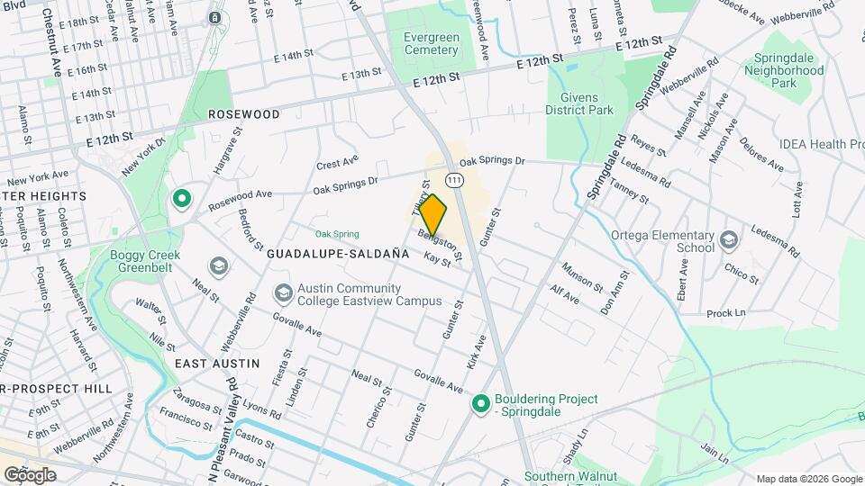 3301 Bengston St Map and Location Details