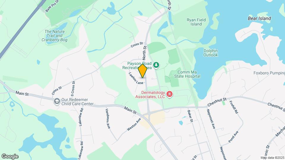 1 Lawton Lane Map and Location Details