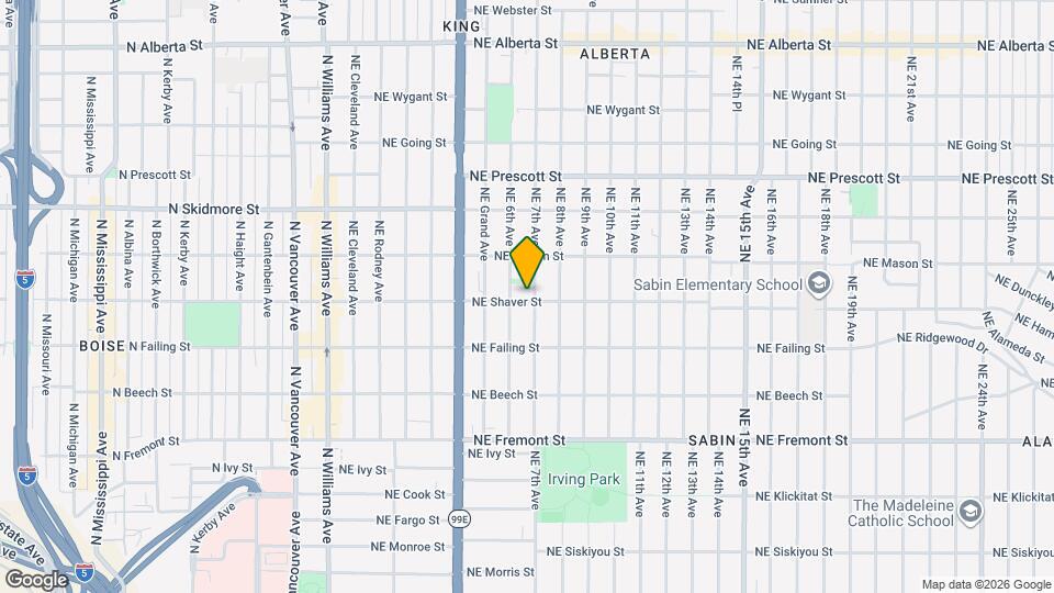 4003 NE 7th Ave Map and Location Details