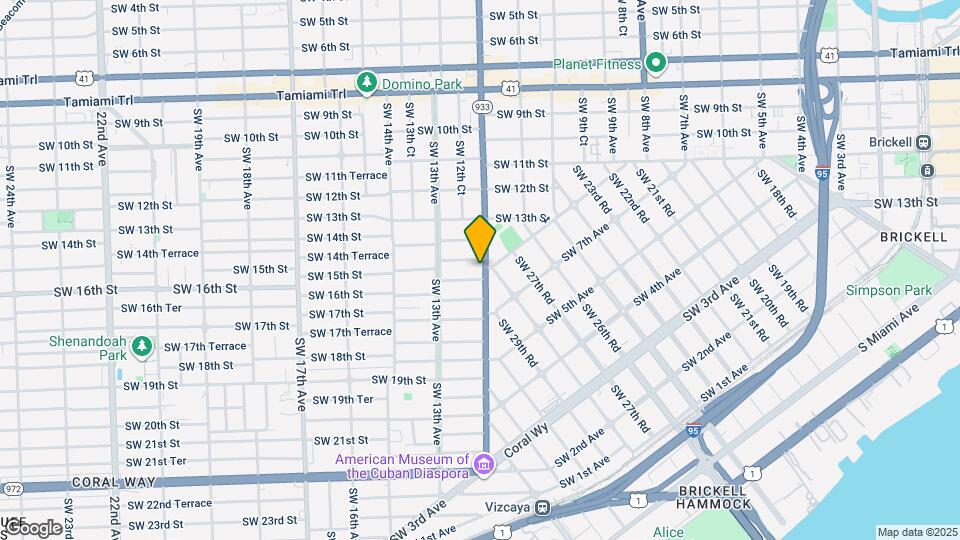 1520 SW 12th Ave Map and Location Details