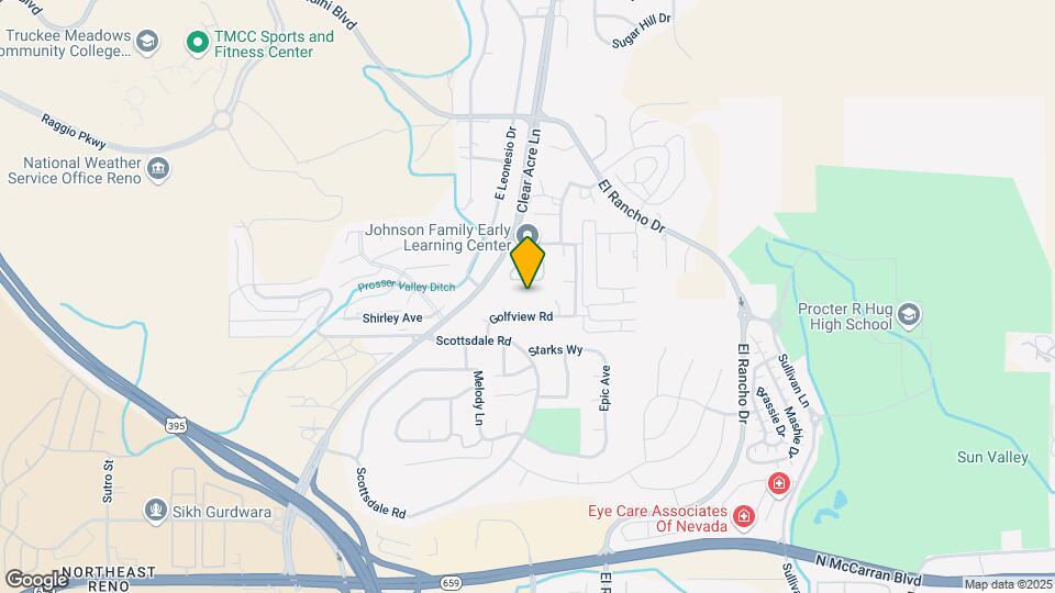 3921 Clear Acre Ln Map and Location Details