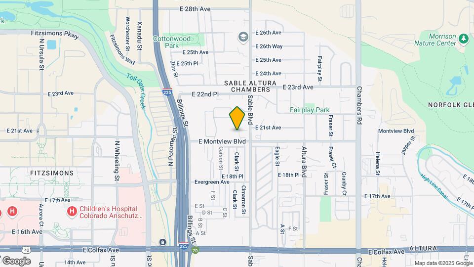 Range View Apartments Mapa y Detalles de la Ubicación