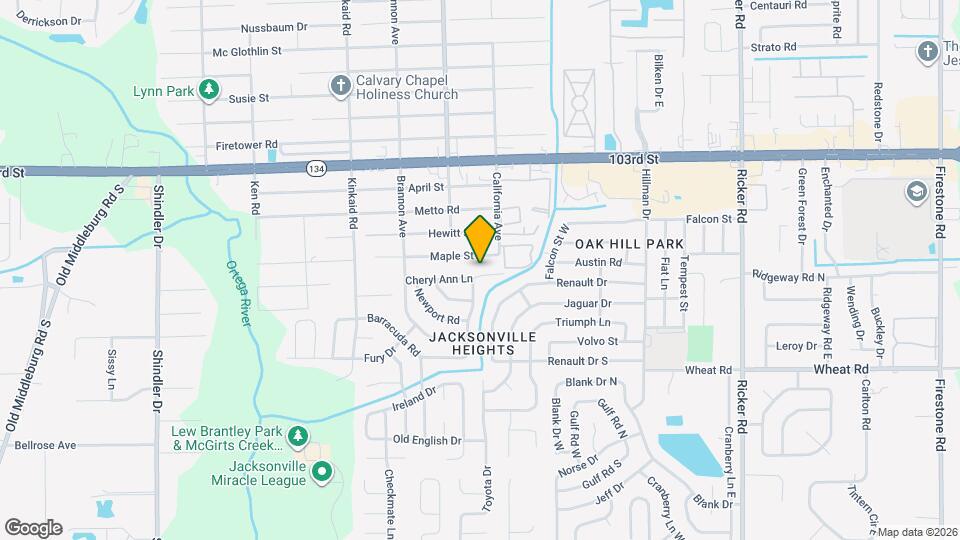 8121 Cheryl Ann Ln Map and Location Details