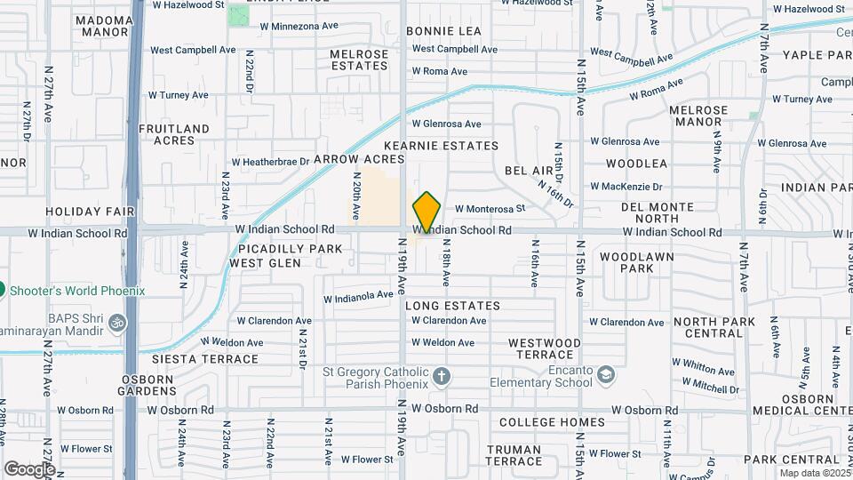 4037 N 18th Dr Mapa y Detalles de la Ubicación