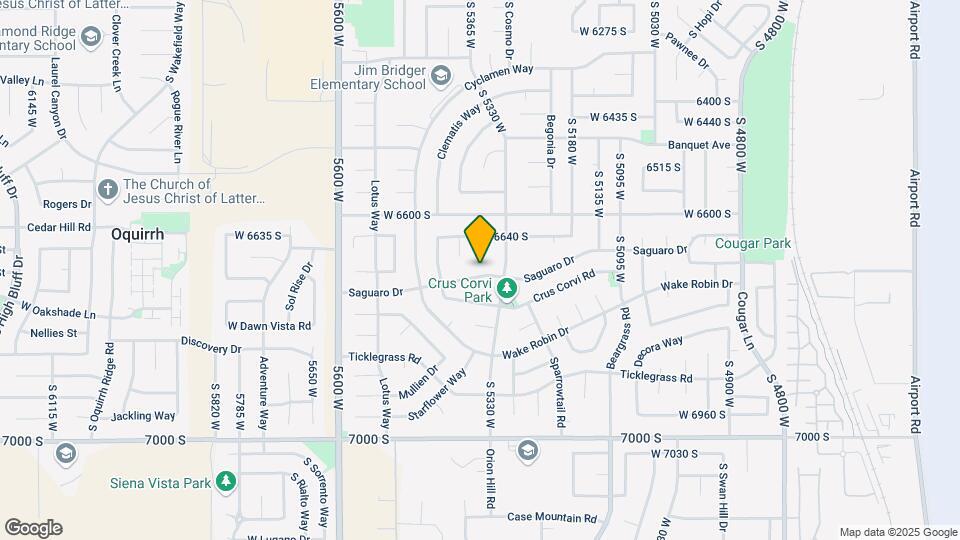 5346 Saguaro Dr Map and Location Details