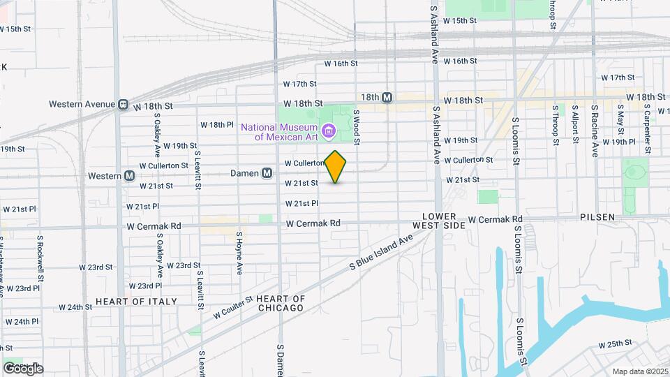 1833 W 21st St Map and Location Details