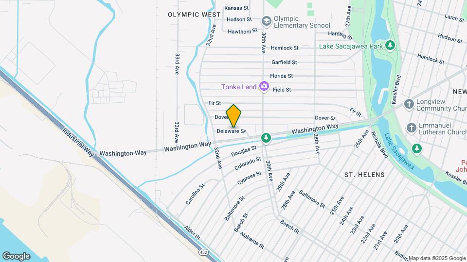 3109 Delaware St Map and Location Details