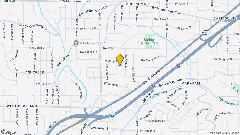 9054 SW 38th Ave Map and Location Details