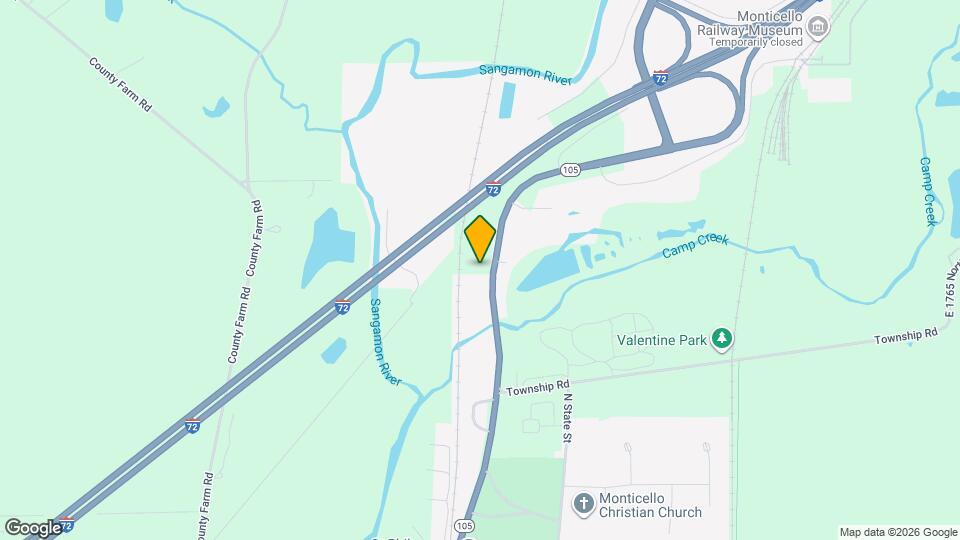 1752 N Market St Map and Location Details