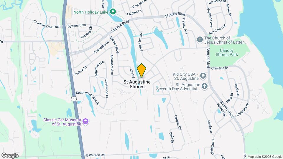261 Deltona Blvd Map and Location Details
