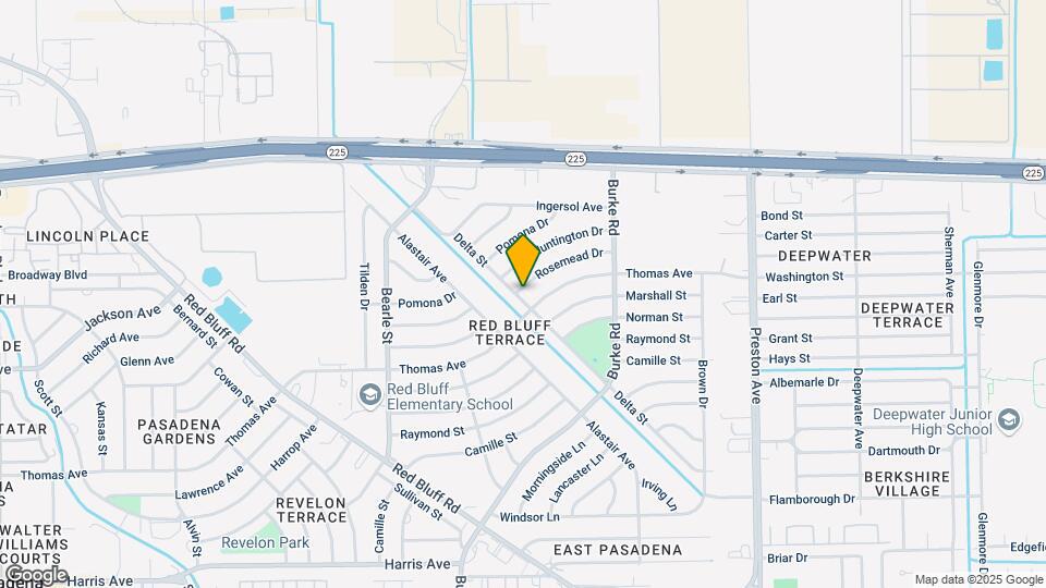 2402 Rosemead Dr Map and Location Details