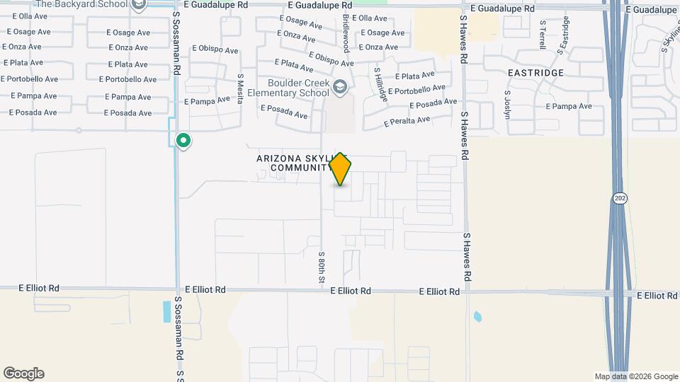 3315 S Piedra Cir, Unit B-420 Map and Location Details