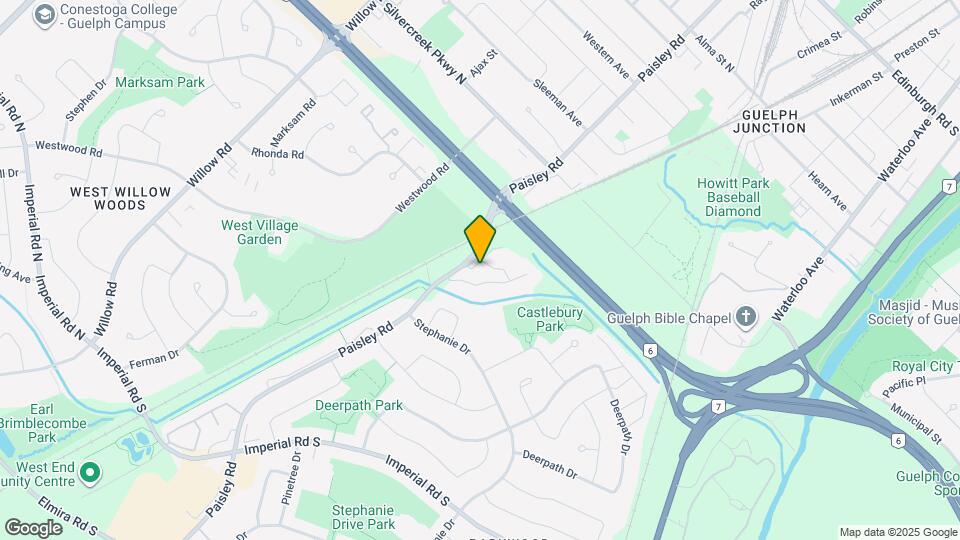 700 Paisley Rd Map and Location Details