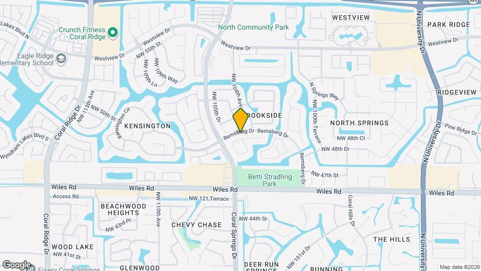 10425 NW 48th Manor Map and Location Details