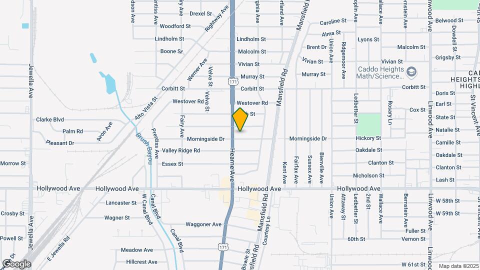 2650 Morningside Dr Map and Location Details