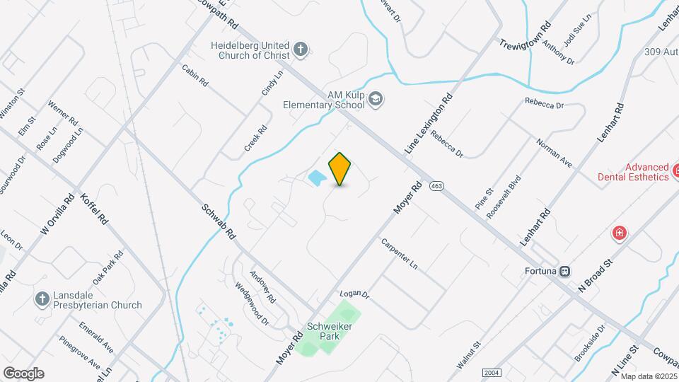 697 Wimbledon Ln Map and Location Details