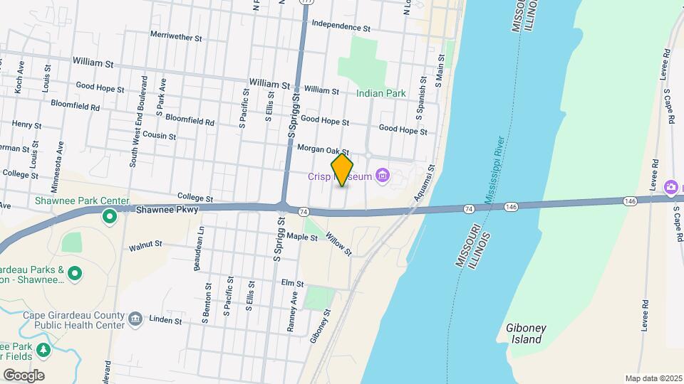 521 Asher St Mapa y Detalles de la Ubicación