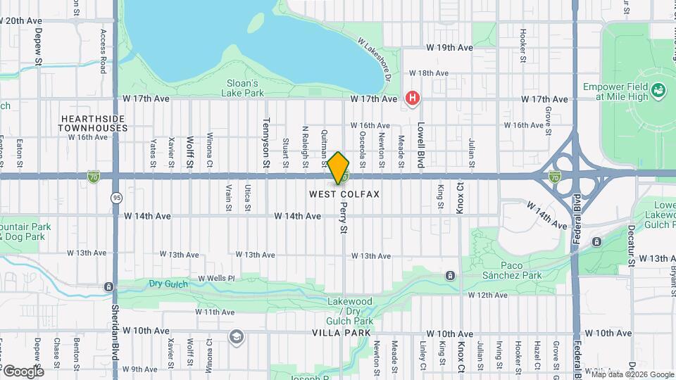 1463 Perry St Mapa y Detalles de la Ubicación