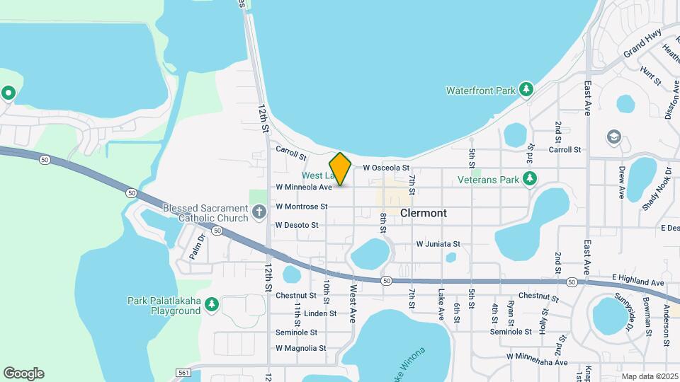 935-937 W Minneola Ave Mapa y Detalles de la Ubicación