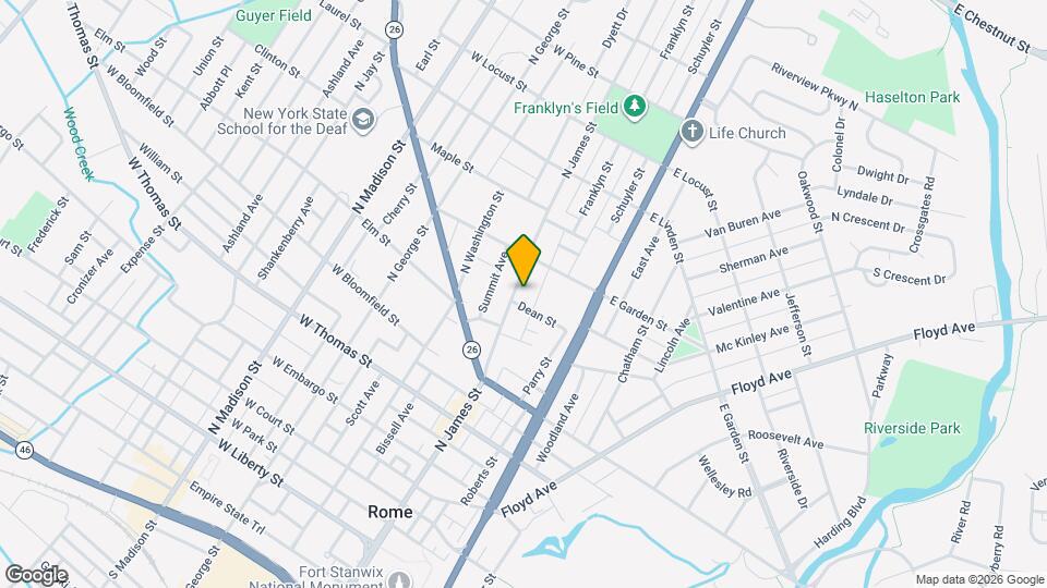 722 N James St Map and Location Details