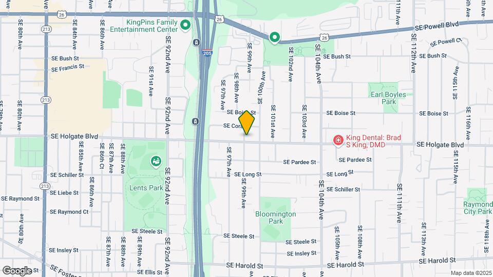 4404 SE 99th Ave Map and Location Details