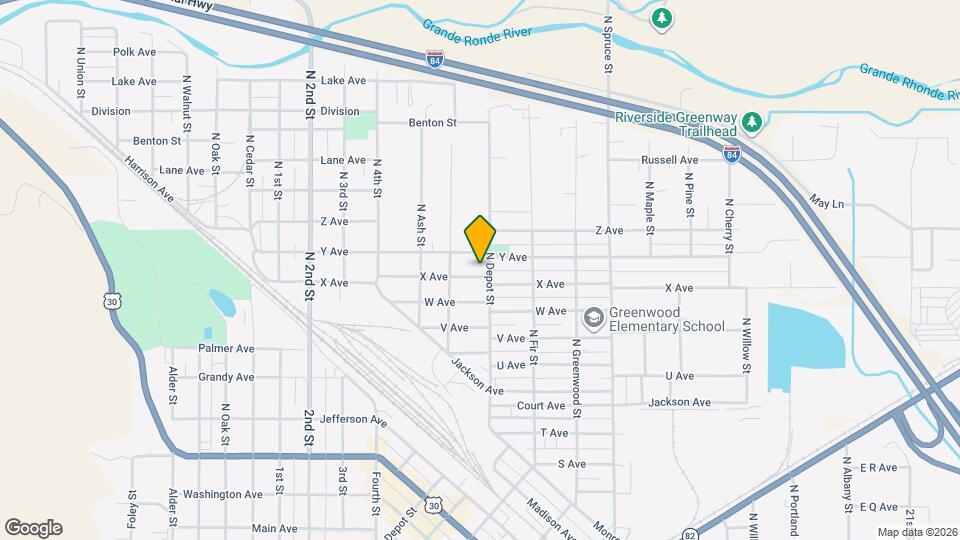 1217 X Ave Map and Location Details