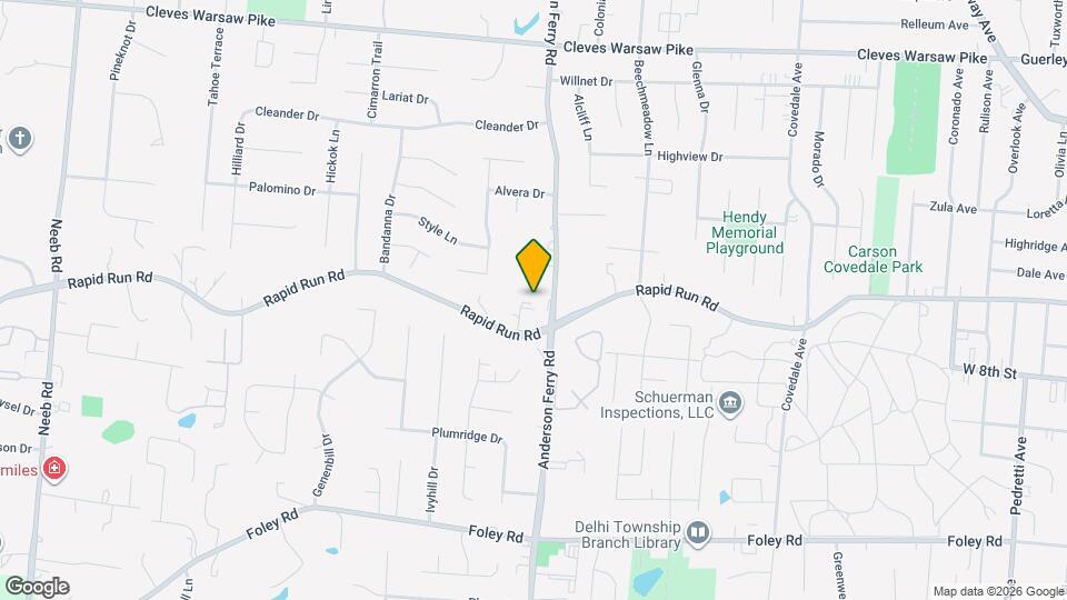 951 Villa View Ct Mapa y Detalles de la Ubicación