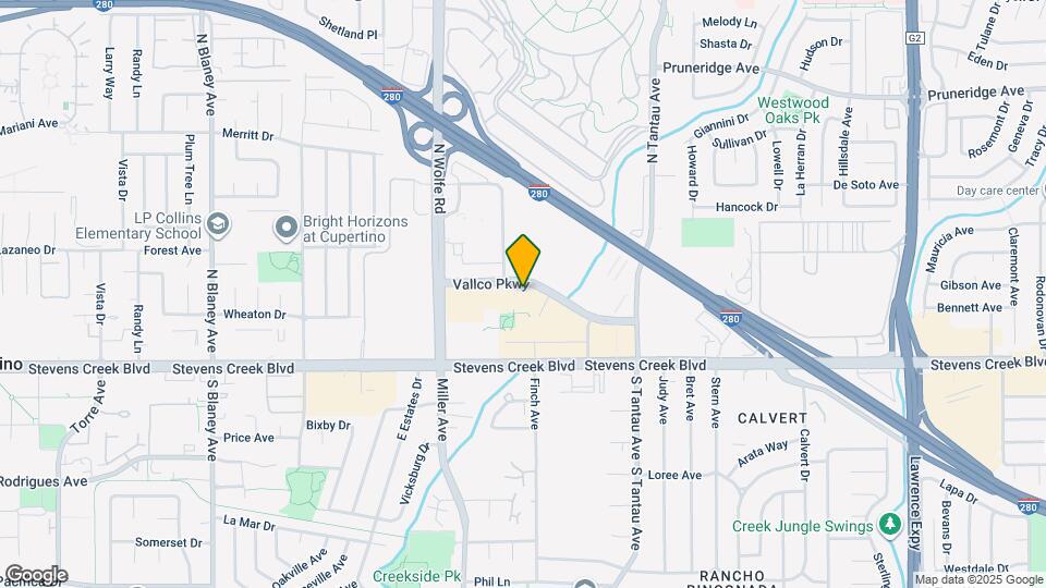 19550 Vallco Pkwy Map and Location Details