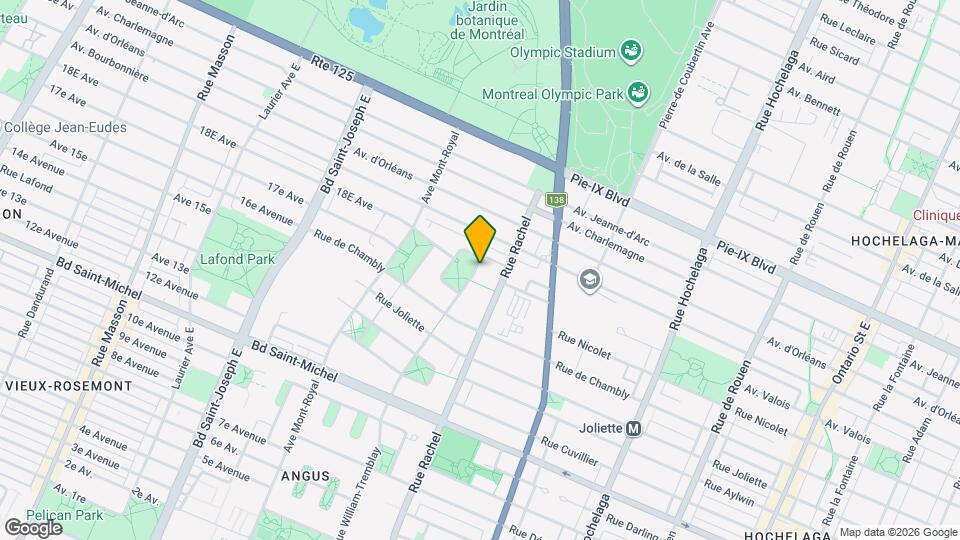 3760-3770 Marius Dufresne Map and Location Details