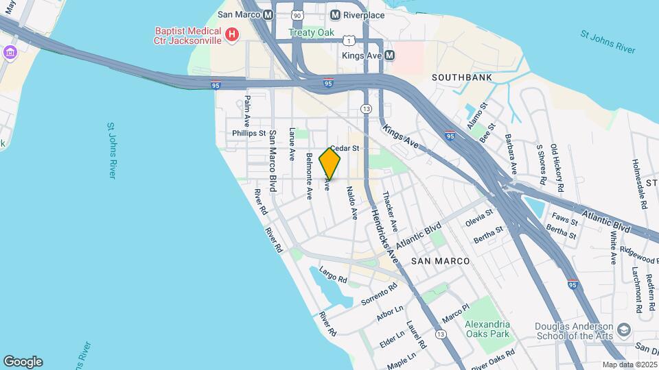 1612 Flagler Ave Mapa y Detalles de la Ubicación