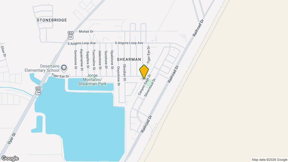 10609 Canyon Sage Dr Map and Location Details