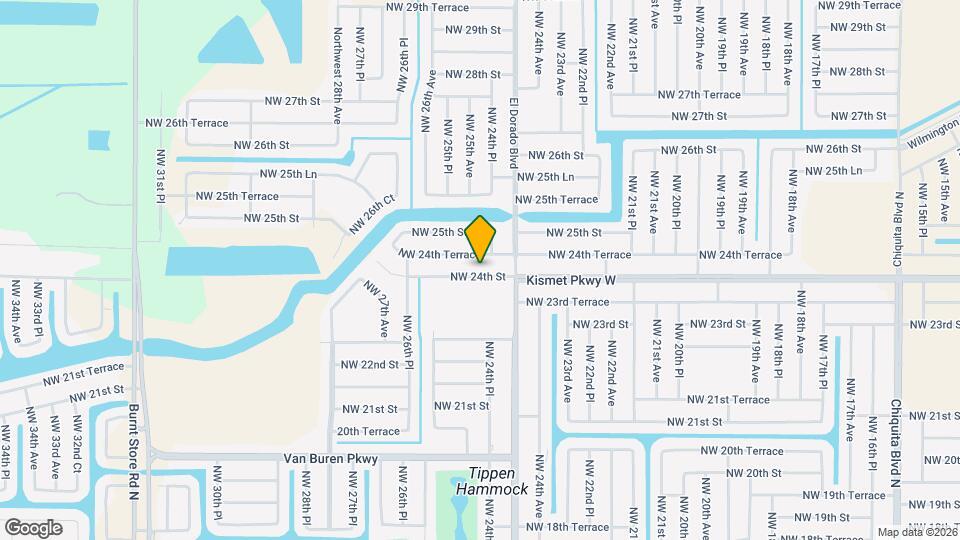 2421 NW 24th St Map and Location Details