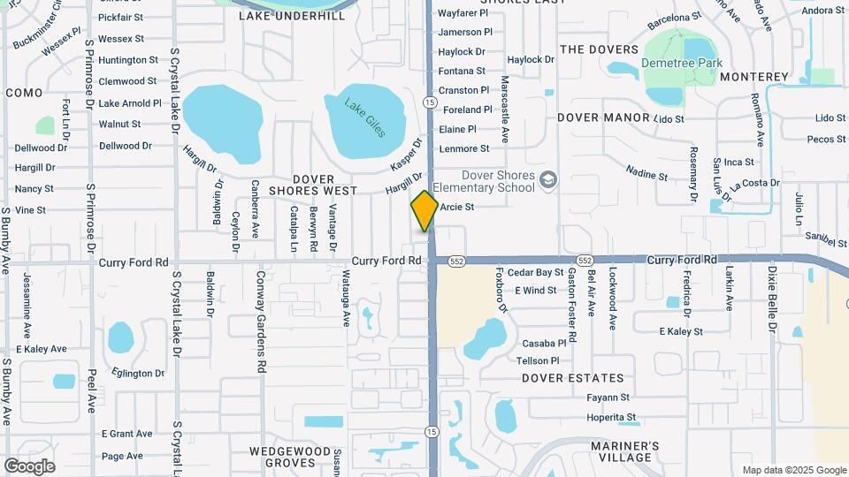 1406 Conway Rd Map and Location Details