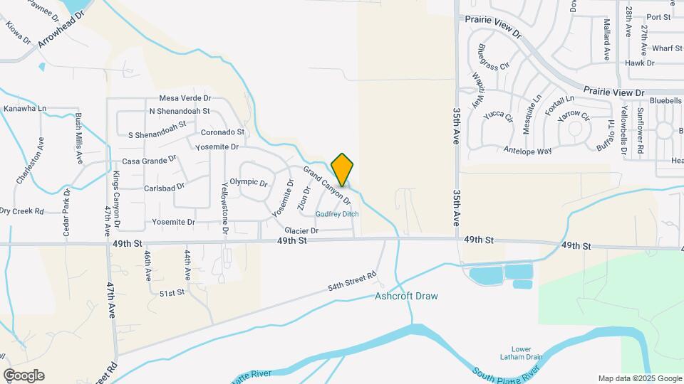 4622 Grand Canyon Dr Map and Location Details